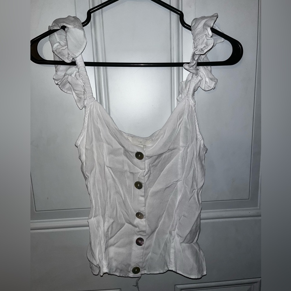 H&M | Button Down Tank